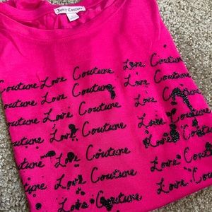 Juicy Couture “love Couture” top